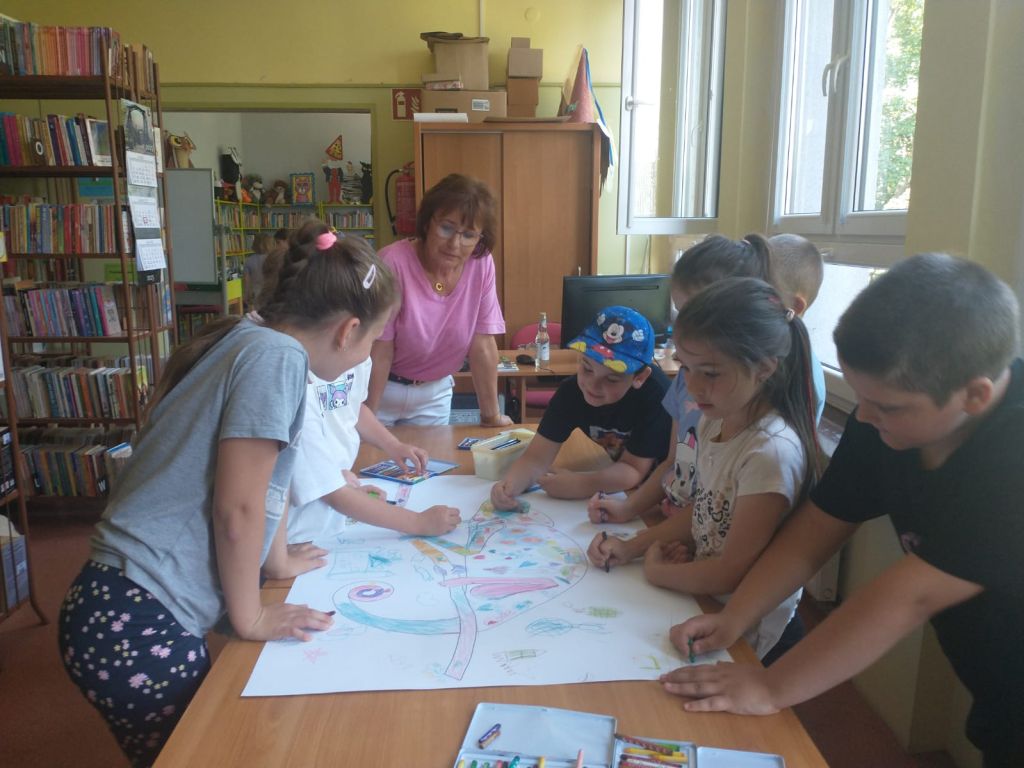 Praca plastyczna starszych dzieci